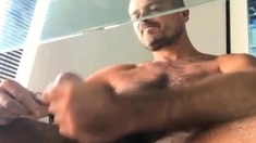 Hot gay jerks and cum