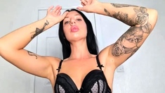 Tattooed Temptress - Armpit Worship Kink JOI