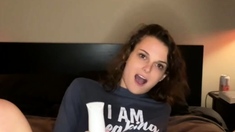 Girls Out West Amateur double toy masturbation