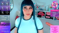 Amateur Webcam Teen Flashes Masturbates