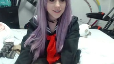 Amateur Blonde Teen Plays Solo with Toy Webcam Porn