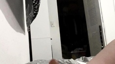 Amateur close up ass toying