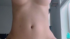 Big boobs milf masturbates with her dildo