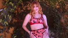 Curvy teen reveals her nipple piercings