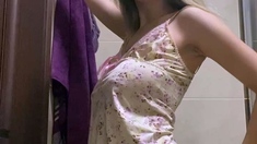 Solo Amateur Blonde Teen Homemade Pussy Masturbation