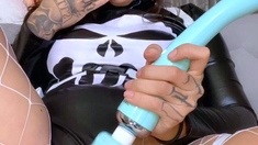 Kinky Moist Taco Brunette Anal Toy Play During Masturbating