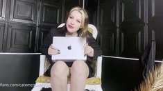 Cate Mcqueen - Office Boy Chores!
