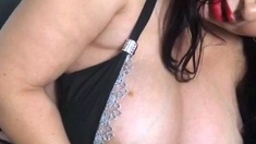 Close up cock jerking solo