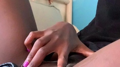 Girls Out West Amateur double toy masturbation
