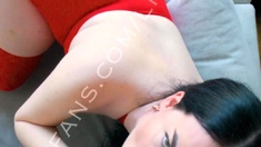 Big ass tattooed brunette loves interracial sex