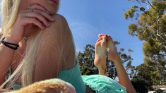 Amateur Blonde Teen Plays Solo with Toy Webcam Porn