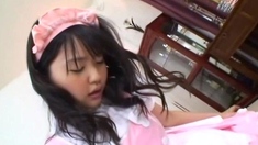 Japanese teen hardcore masturbating at Asian chatroom