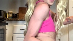 Tranny Shemale Skank Solo Masturbation