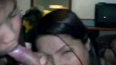 Thai Threesome Orgy with Amateur Girls