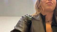 Hot Blonde Babe Solo Masturbation