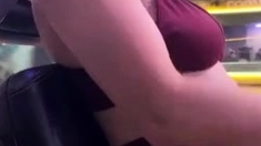 Brunette Solo Webcam Masturbation