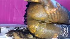 Black MILF with BIG boobs dancing and teasing