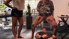 Femdom Fetish Strap Porno