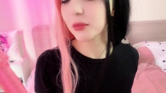 Close up teen masturbation