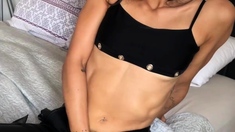 Wild Girl Brunette Solo Masturbation