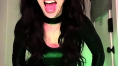 Brunette Solo Webcam Masturbation