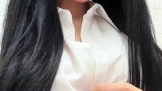 Cute Asian Teen Solo