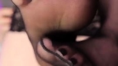 Starlightfemboy Nylon Feet Close Up