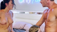 ts girl with bi guy he gets fucked in the ass when he is