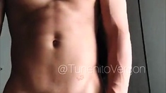 Fitness Man Shows Off His Perfect Body And Huge Veined