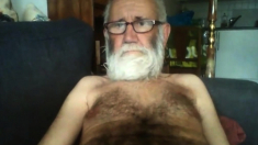 grandpa show on webcam