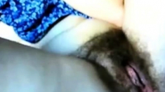 Hairy provokes via webcam