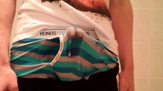 underwear cum