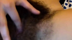 Beautiful Hairy Young Pussy