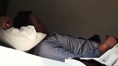 Jacking Off in Hostel