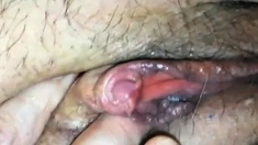 Homemade video - granny clitoris massage and loud orgasm