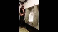 Fucking at the urinal