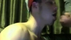 Two bros swallowing each other