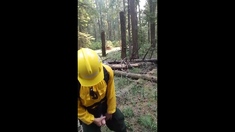 real wildfire worker