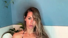 Hottest brunette solo webcam masturbation 2